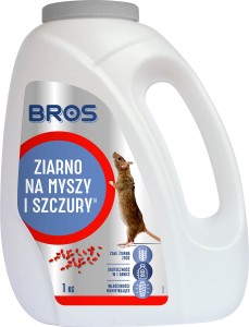 BROS Ziarno na myszy i szczury 1 kg