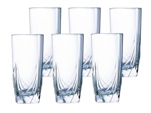 Ascot szklanka wysoka 330 ml - zestaw 6 sztuk 33529 LUMINARC