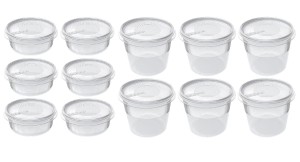 Zestaw 12 pojemników do żywności 0,15l + 0,3l Helsinki 1500 + 1501