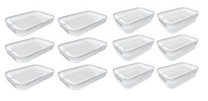 Zestaw 12 pojemników do żywności 1,5l + 3,0l Helsinki 1509 + 1511