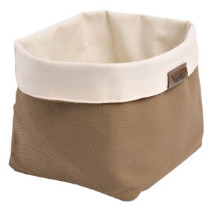 Torba na pieczywo 12,5x12,5 cm brązowa V-1220