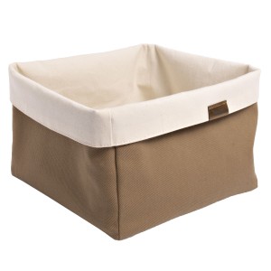 Torba na pieczywo 19,5x19,5 cm brązowa V-1920