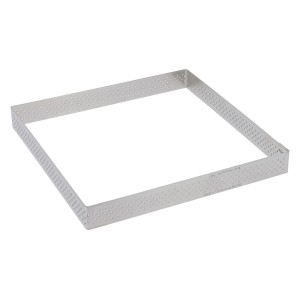 Rant kwadratowy perforowany 7 x 7 x 2 cm D-3099-19