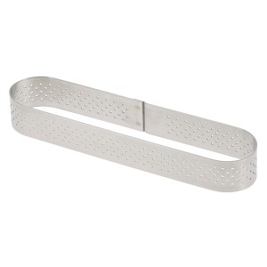 Rant perforowany oblong 30 x 11 x 2 cm D-3099-43