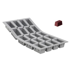 Silikonowa mata do ciastek - mini ciast ELASTOMOULE 20 ciastek D-1868-01