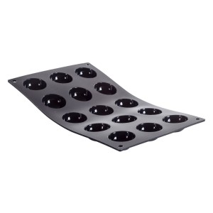 Silikonowa mata Moul’Flex do ciastek - półkul D-1961-02