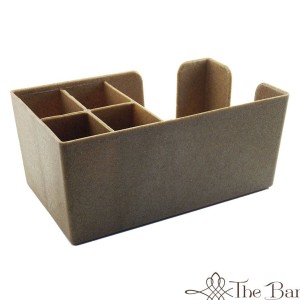 Bar Caddy pojemnik barmański ekologiczny naturalne drewno T-TBB001WD