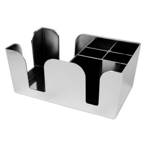 Pojemnik barmański Bar Caddy stal chromowana BPR-04