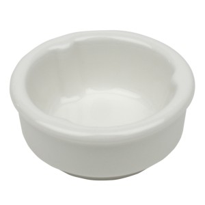 Naczynie na masło z rowkami sztaplowane 60 ml BANQUET - RAK PORCELAIN R-BABR01-12