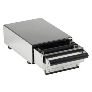 Odbijak do kolby z szufladą pod młynek lub ekspres, wys. 11 cm - BAREQ T-JF06