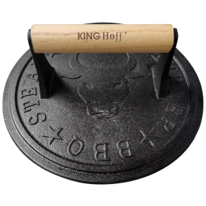 Praska do mięsa Ø22 cm, żeliwo KINGHoff KH-1760