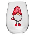 Krosno szklanki dekorowane świąteczne 500 ml God Jul (3szt)