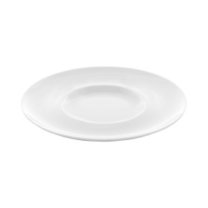 Talerz płytki z szerokim rantem 31 cm Fine Dine BIANCO