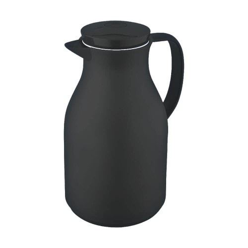 Termos stołowy, czarny, ze szklanym wkładem V 1,5 l
