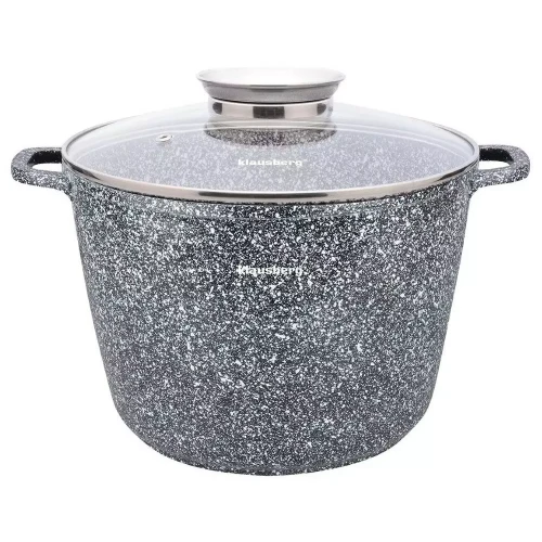 garnek-aluminium-szary-marmurek-o28cm-10l-klausberg.webp