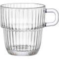 Filiżanka szklana do kawy, herbaty, Barshine, V 0.250 l 400245