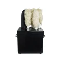 Polerka, urządzenie do polerowania szkła, czarna, 5-szczotek, Gredil, P 1.15 kW, U 230V 469004