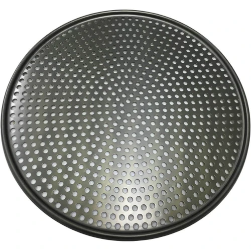 Blacha do pizzy, aluminiowa, anodowana, perforowana Ø 400 mm 560402