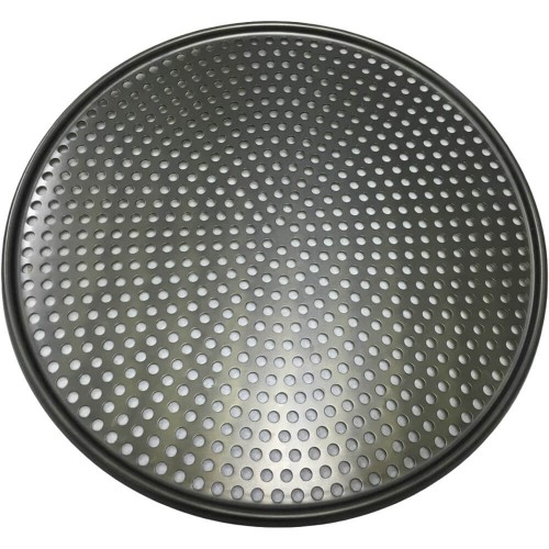 Blacha do pizzy, aluminiowa, anodowana, perforowana Ø 450 mm 560452