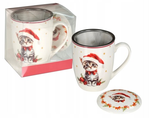 CR3-S2 LIVELLO Kubek 350ml z zaparzaczem KOT