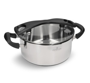 Zwieger Gabro garnek 24cm nierdzewny z sitkiem 5 L do odcedzania