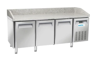 Stół chłodniczy do pizzy 3-drzwiowy, Arktic, 186L, 2025x800x(H)1040mm 236796