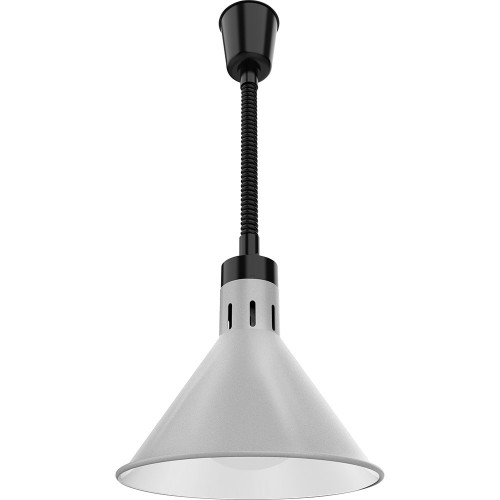 Lampa do podgrzewania potraw wisząca, srebrna, P 0.25 kW 692623