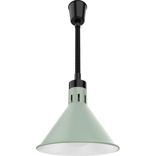 Lampa do podgrzewania potraw wisząca, zielona, P 0.25 kW 692624