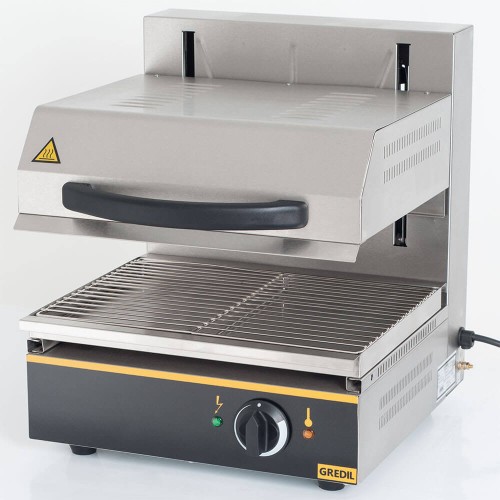 Salamander z ruchomą głowicą, Gredil, W 450 mm, P 2.8 kW, U 230 V 744020