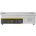Płyta grillowa 1/2 gładka, 1/2 ryflowana, Gredil, P 3.5 kW, U 230 V 745120