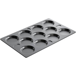 Blacha nieprzywierająca na omlety i placki na 11 sztuk, GN 1/1 917029