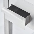 Płyta grillowa elektryczna, ryflowana, Gredil, 400x700x850 mm, P 4.0 kW, U 400 V 977302