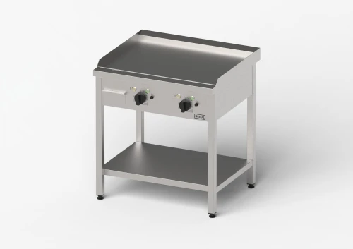 Płyta grillowa elektryczna, gładka, Gredil, 800x700x850 mm, P 8.1 kW, U 400 V 977311