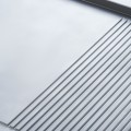 Płyta grillowa elektryczna, gładko-ryflowana, Gredil, 800x700x850 mm, P 8.1 kW, U 400 V 977313