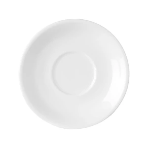 Spodek do filiżanki eleganckiej cappuccino Pure Bianco, 150mm Fine Dine