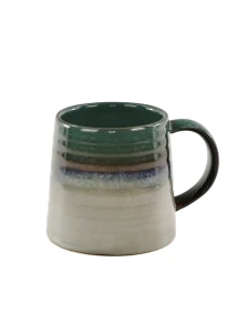 OMBRES  kubek 400ml zielono szary ceramiczna linia