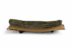 ONDES patera japońska z uniesionymi brzegami 21×11 cm seria ceramiczna