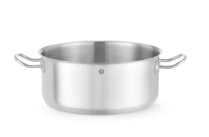 Garnek niski bez pokrywki, HENDI, Kitchen Line, 7,3L, ⌀280x(H)120mm 837672