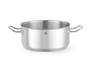 Garnek niski bez pokrywki, HENDI, Kitchen Line, 4,9L, ⌀240x(H)110mm 837665