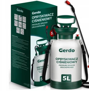 Opryskiwacz do roślin ręczny ciśnieniowy 5l plecakowy