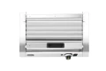 Podgrzewacz rolkowy do parówek jednostrefowy, z energooszczędną pokrywą, HENDI, 7 rolek, 230V/620W, 566x375x(H)259mm 268636