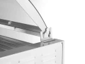 Podgrzewacz rolkowy do parówek jednostrefowy, z energooszczędną pokrywą, HENDI, 9 rolek, 230V/790W, 566x450x(H)259mm 268643