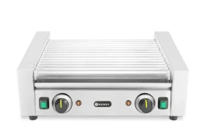 Podgrzewacz rolkowy do parówek dwustrefowy, HENDI, 14 rolek, 230V/1230W, 566x640x(H)192mm 268667