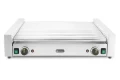 Podgrzewacz rolkowy do parówek XL - dwustrefowy, HENDI, 14 rolek, srebrny, 230V/2000W, 732x590x(H)168mm, Prostokątny 268674