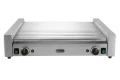 Podgrzewacz rolkowy do parówek XL - dwustrefowy, HENDI, 14 rolek, srebrny, 230V/2000W, 732x590x(H)168mm, Prostokątny 268674