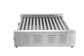 Podgrzewacz rolkowy do parówek XL - dwustrefowy, HENDI, 14 rolek, srebrny, 230V/2000W, 732x590x(H)168mm, Prostokątny 268674