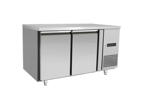 Stół chłodniczy 2-drzwiowy z agregatem bocznym, Arktic, Profi Line, GN 1/1, 230V/250W, 1360x700x(H)879mm 238110