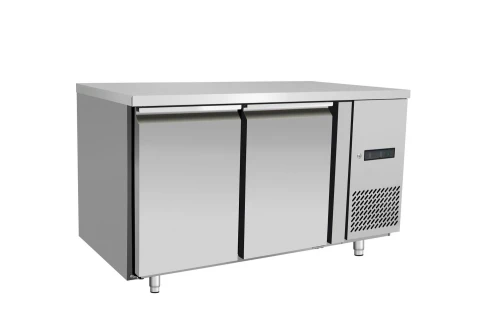 Stół mroźniczy 2-drzwiowy z agregatem bocznym, Arktic, Profi Line, GN 1/1, 280L, 230V/600W, 1360x700x(H)910mm 238134
