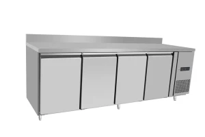 Stół chłodniczy, 4-drzwiowy, z rantem Arktic, Profi Line, GN 1/1, 450L, 230V/400W, 2230x700x(H)850mm 238165