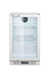 Lodówka barowa podblatowa 1-drzwiowa, Arktic, 75L, srebrny, 230V/120W, 530x500x(H)840mm 236925